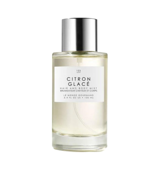 Gourmand Citron Glaze Hair + Body Mist 3.4 Fl.Oz! Blend Of Lemon, Jasmine, and Rock Sugar! Perfumed Hair & Body Mist For All Day Long-Lasting Beauty & Personal Care Gourmand