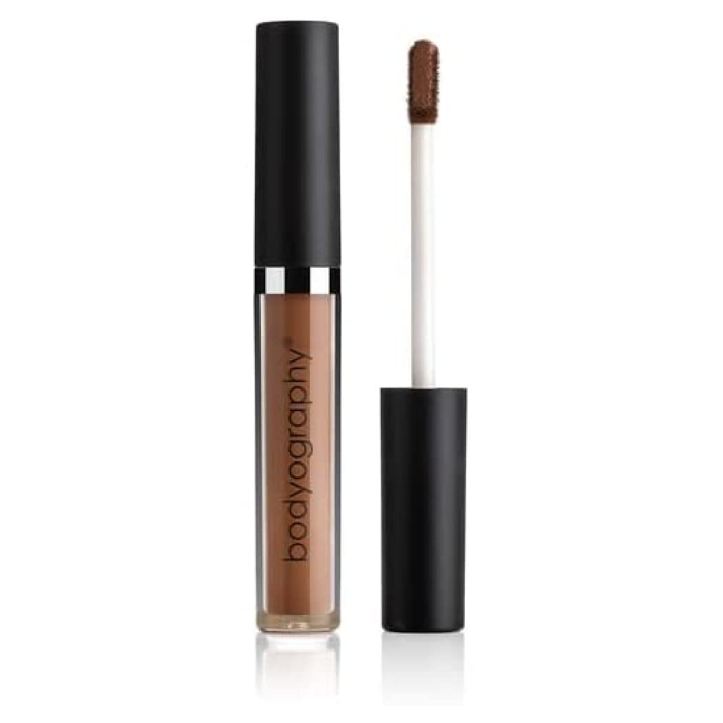Bodyography Skin Slip Full-Coverage Liquid Concealer | Lightweight, Buildable Formula with 35% Pigment | Infused with Glycerin & Vitamin E