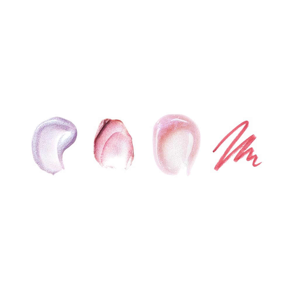 r.e.m. beauty by Ariana Grande Wicked: For Good | Glinda Makeup Set | Waterpoof Eye Shadow, All Over Glow Stick, Creamy Lip Liner, Glossy Lip Balm | 4