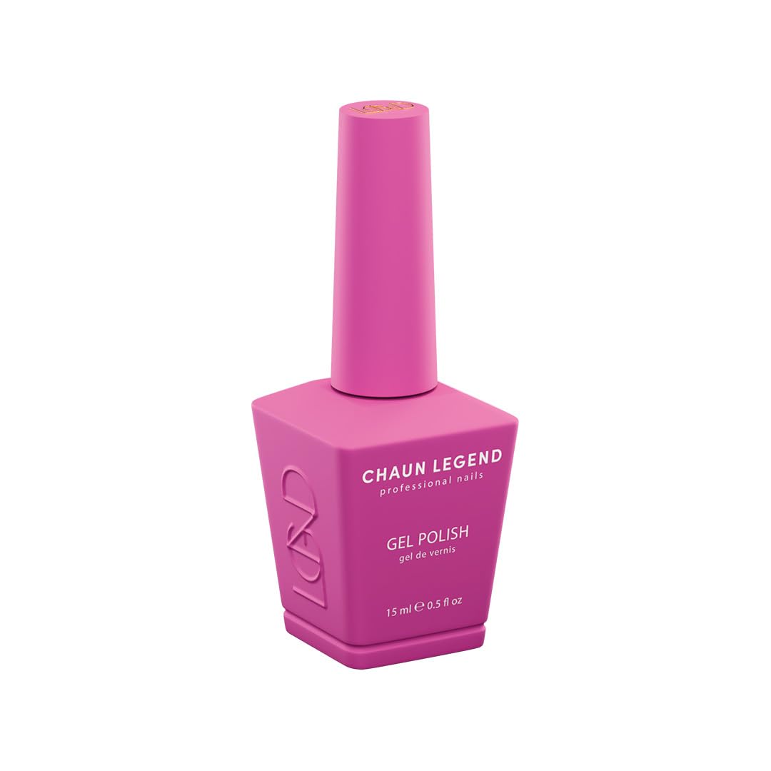 Chaun Legend Gel Nail Polish | Dazzle Me LG5155 (berry magenta) | Soak Off UV LED Cure Gel Polish High Gloss 15ml Beauty & Personal Care Chaun Legend Professional Nails