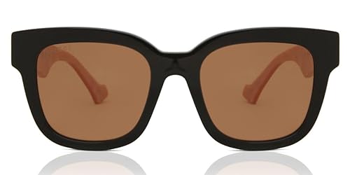 Gucci Women's Oversized Square Sunglasses, Black-Pink-Brown, One Size