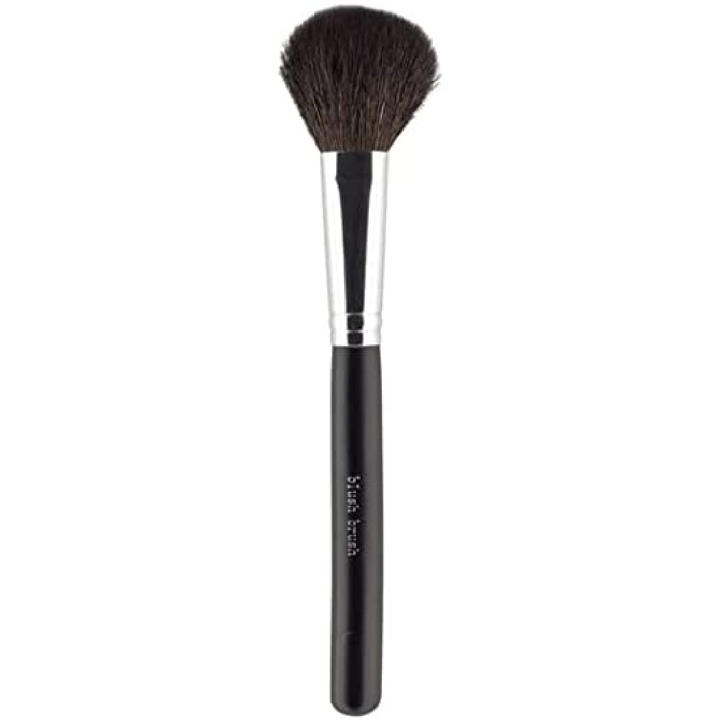 Bodyography Soft Synthetic Angled Makeup Brush | Single Precision Tool for Contouring, Highlighting, Blending, and Setting | Fluffy, Travel-Friendly