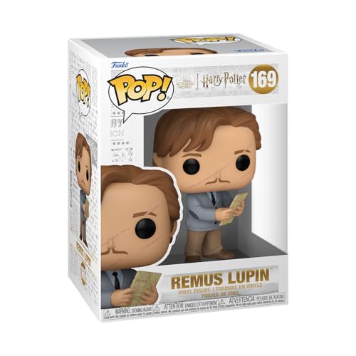 Funko POP! Movies: Harry Potter Prisoner of Azkaban - Remus Lupin with Map - Collectable Vinyl Figure - Gift Idea - Official Merchandise - for Kids…