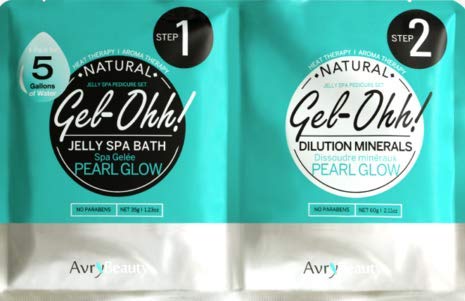 AvryBeauty | Gel-Ohh Jelly Spa - Pearl Glow, 1 pack Beauty & Personal Care Jelly Spa