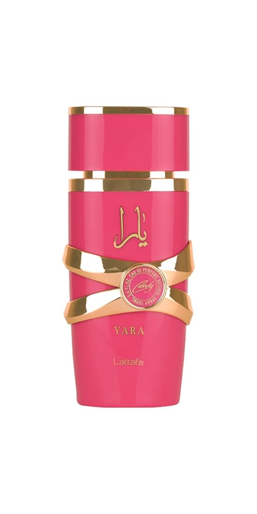 Lattafa Yara Candy - Vanilla, Fruity, Citrus, Floral - Eau de Parfum Long-Lasting Fragrance for Women, 3.40 Ounce / 100 ml Beauty and Personal Care Lattafa
