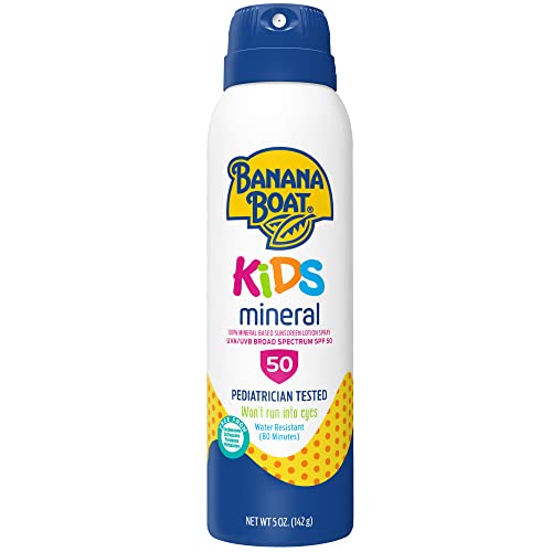 Banana Boat, Mineral Kids Sunscreen C-Spray - SPF 50, 5 Ounce