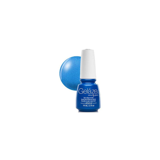 Gelaze Gel-N-Base Polish, Splish Splash, 0.5 Fluid Ounce Beauty & Personal Care China Glaze