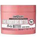 Soap & Glory The Righteous Body Butter - Hydrating Body Moisturizer for Dry Skin with Shea Butter, Vitamin E & Aloe Vera - Rich Lotion for Women