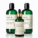 Nature Skin Shop Gugo and Copper Peptide Hair Mastery System 3 Piece Set with Strengthening Shampoo, Conditioner and 2 oz Scalp Serum