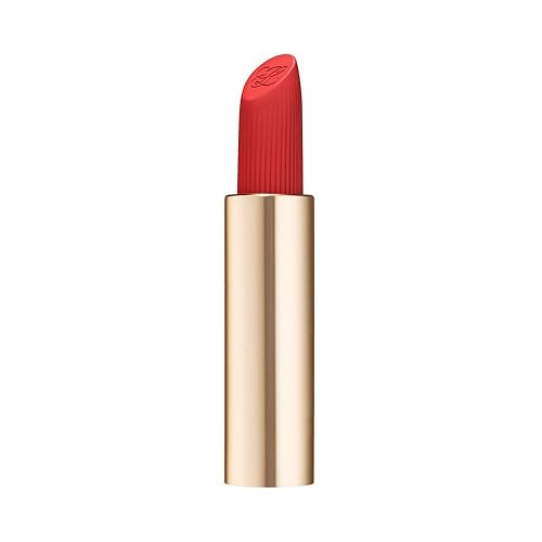 Estée Lauder Pure Color Long-Lasting Matte Lipstick for Women with Matte Finish | Plumping & Nourishing, 0.12 Ounce, Refill, 666 Captivated