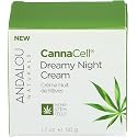 Andalou Naturals CannaCell Dreamy Night Cream, 1.7 Ounces