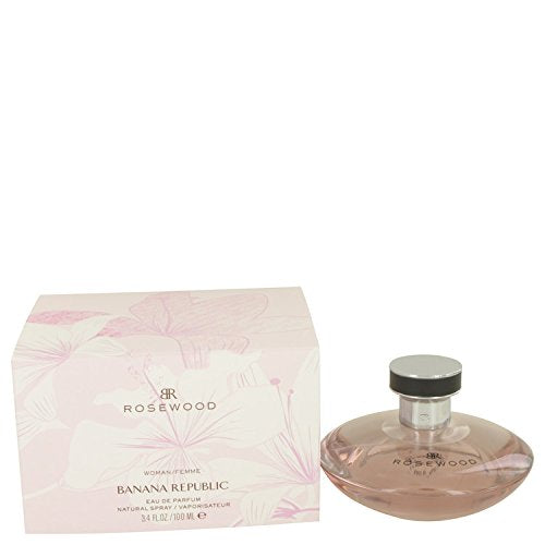 3.4 oz Eau De Parfum Spray Perfume for Women Banana Republic Rosewood Perfume By Banana Republic Eau De Parfum Spray [Happy shopping]