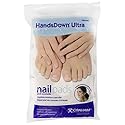 Graham Hands Down Ultra Nail and Cosmetic Pads, White, 240 Count
