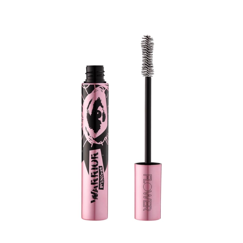 FLOWER Beauty By Drew Barrymore Volumizing Mascara - Warrior Princess - With Clump Free Technology for Lash Lengthening + Lash Lifting + Curling