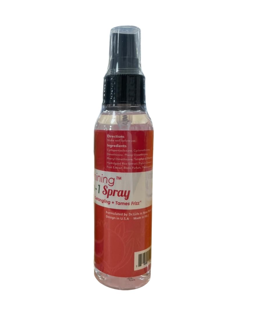 Dr.Girls Rice Water Wig-Shining 3 in 1 Spray 4oz (Peppermint) Beauty & Personal Care Dr.Girls