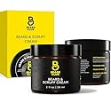The Beard Club Biotin Beard Cream - Moisturizing and Hydrating Shea Beard Butter for Healthier Facial Hair & Skin