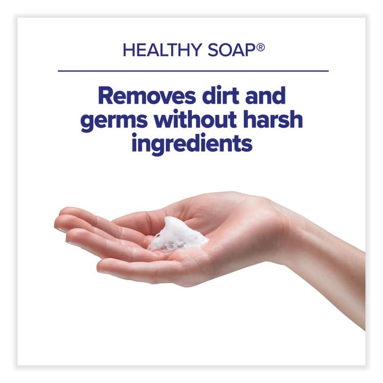 Healthy Soap Mild Foam for Cs6 Dispensers Fragrance-Free 1200 Ml 2/carton
