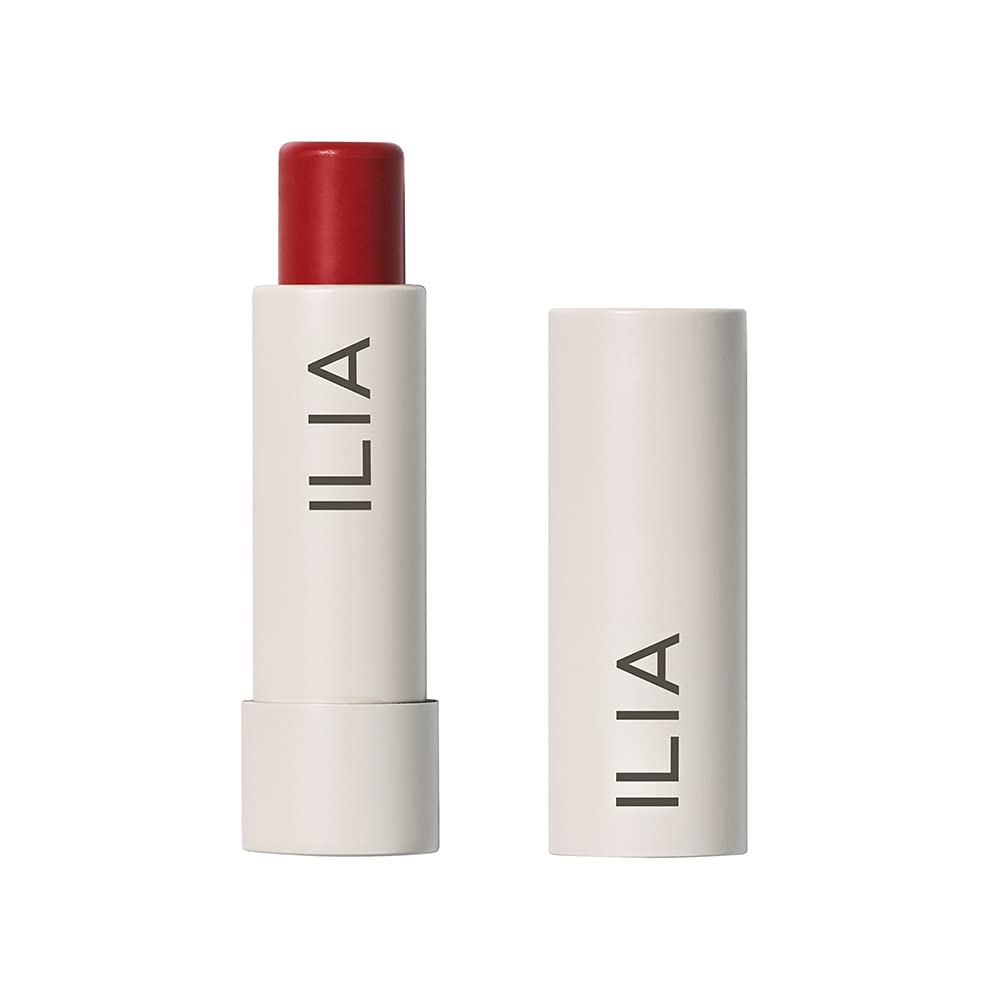 ILIA - Balmy Tint Hydrating Lip Balm | Buildable Lip Color + Soft Shine | Nourish + Moisturize with Shea Butter & Rosehip Seed Oil | Vegan, Clean