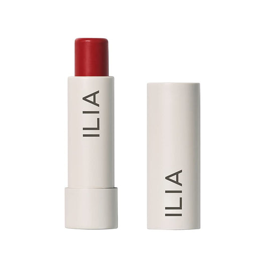 ILIA - Balmy Tint Hydrating Lip Balm | Buildable Lip Color + Soft Shine | Nourish + Moisturize with Shea Butter & Rosehip Seed Oil | Vegan, Clean
