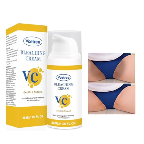 Vcetree Skin Bleaching Cream Skin Lightening for Body Intimate Areas, Private Parts, Underarm, Knees, Elbows, Inner Thigh, Bikini Area, Whitening Beauty and Personal Care Vcetree Default Title