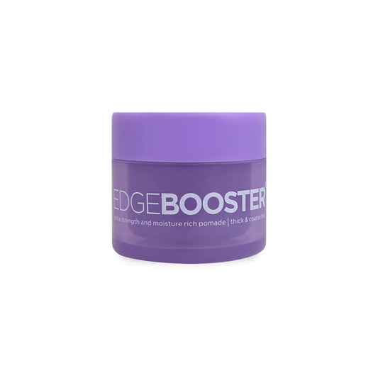 Style Factor Edge Booster Extra Strength and Moisture Rich Pomade 0.85oz Mini Travel Size (0.85oz, Pack of 1, Violet Crystal)