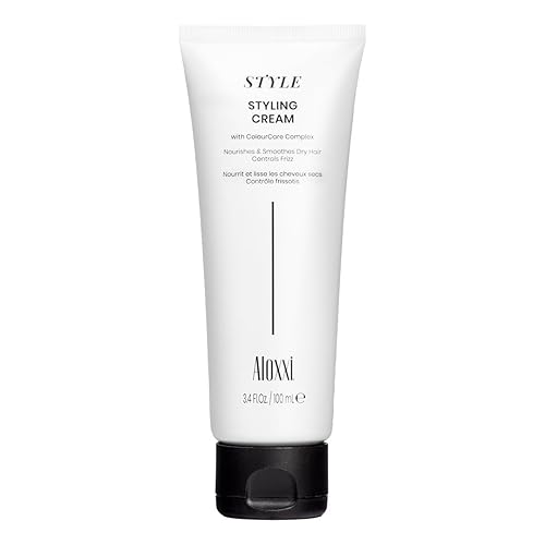 ALOXXI Ultra Hydrating Hair Styling Cream Smoothing Cream with Kokum Butter and Buriti Oil for Thick, Shiny Hair, 3.4 Oz