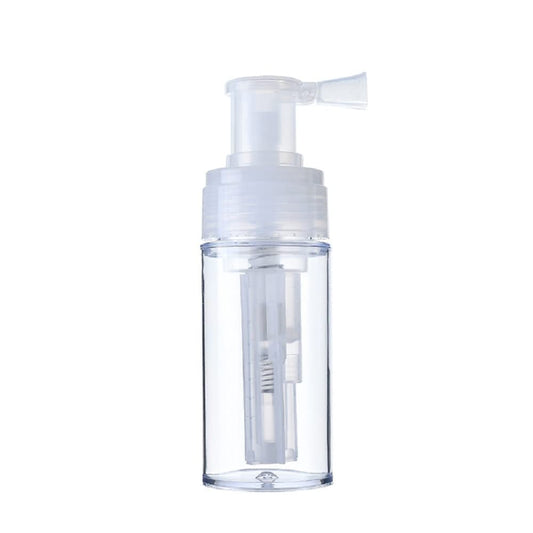 HSOMiD DRY Powder Spray Bottle, Empty Powder Travel Cosmetics Blower, Refillable Hair Fiber Applicator for Hair Salon, Home, Beauty Multi-Purpose110ml