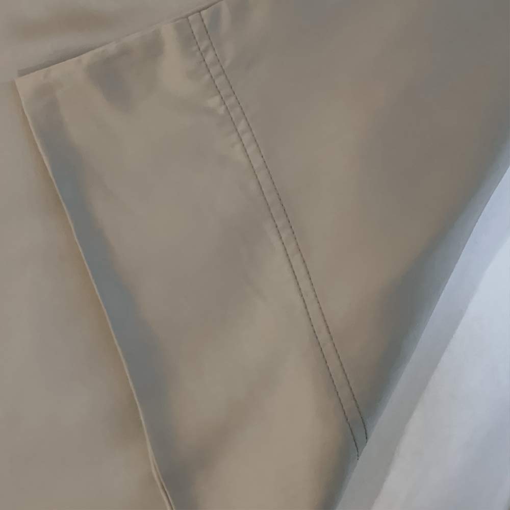 Faceplant Dreams' Supreme Sheet Set | Luxury Comfort | (Pearl Grey Pillowcases Only, King)