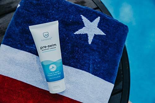Exershield Pre-Swim Lotion -Barrier Cream for Swimmers - Protects Skin from the drying and itchy effects of pool and spa water