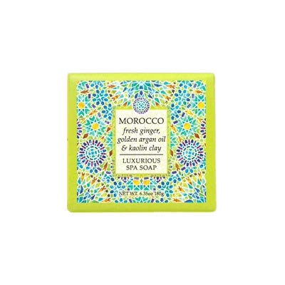 Greenwich Bay Trading Company Destination Collection: Morocco (6.35oz Soap Square)