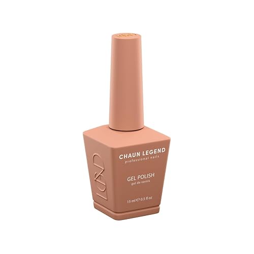 Chaun Legend Gel Nail Polish | Peek A Beige LG5128 (mocha pink) | Soak Off UV LED Cure Gel Polish High Gloss 15ml Beauty & Personal Care Chaun Legend Professional Nails