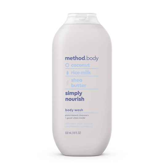 Method Body Wash Simply Nourish - 18 fl oz Beauty & Personal Care Method