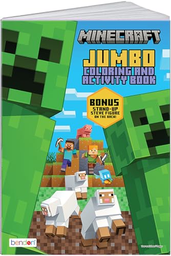 Minecraft Coloring Book | Minecraft Activity Book | Mine Craft Jumbo Coloring Books | Minecraft Pixel Art Coloring Book | Video Game Coloring Books…