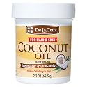 De la Cruz Coconut Oil - Expeller Pressed Coconut Oil for Skin and Hair - Natural Moisturizer for Skin and Hair - 2.2oz