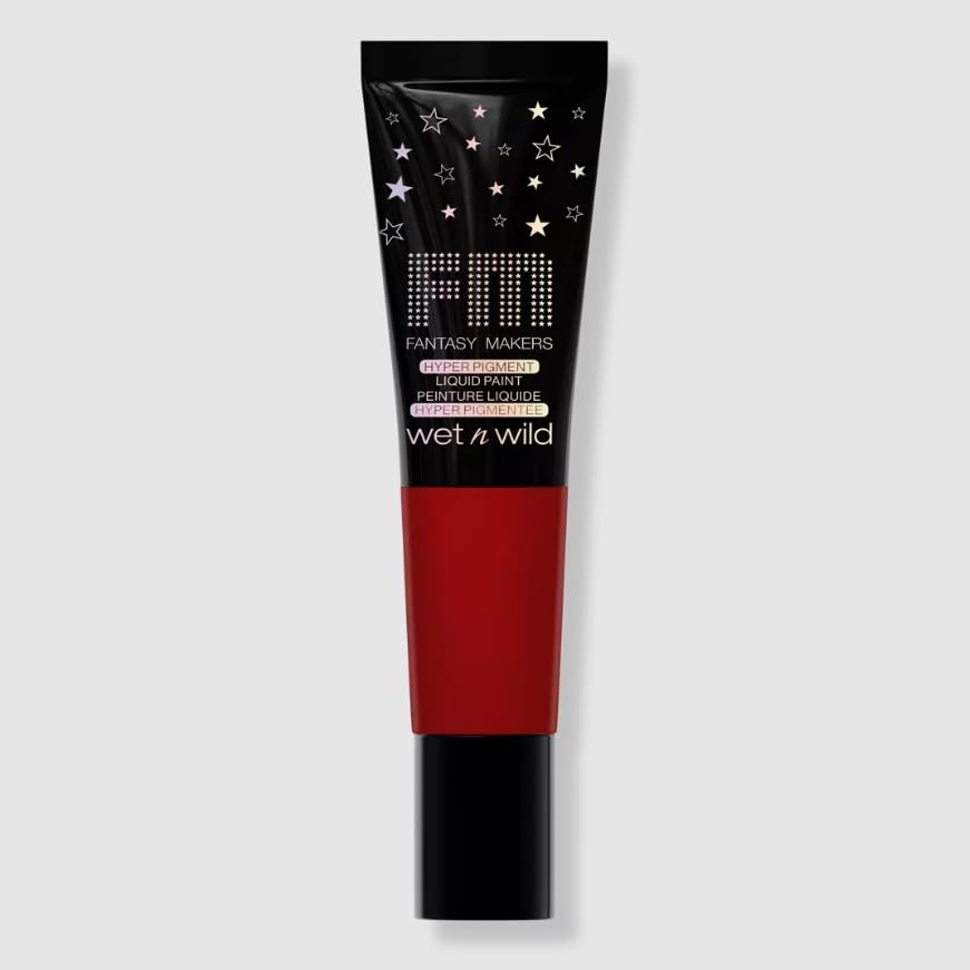 Wet N Wild Fantasy Makers Hyper Pigment Liquid Paint for Faces (Bloody Carnival - Red)