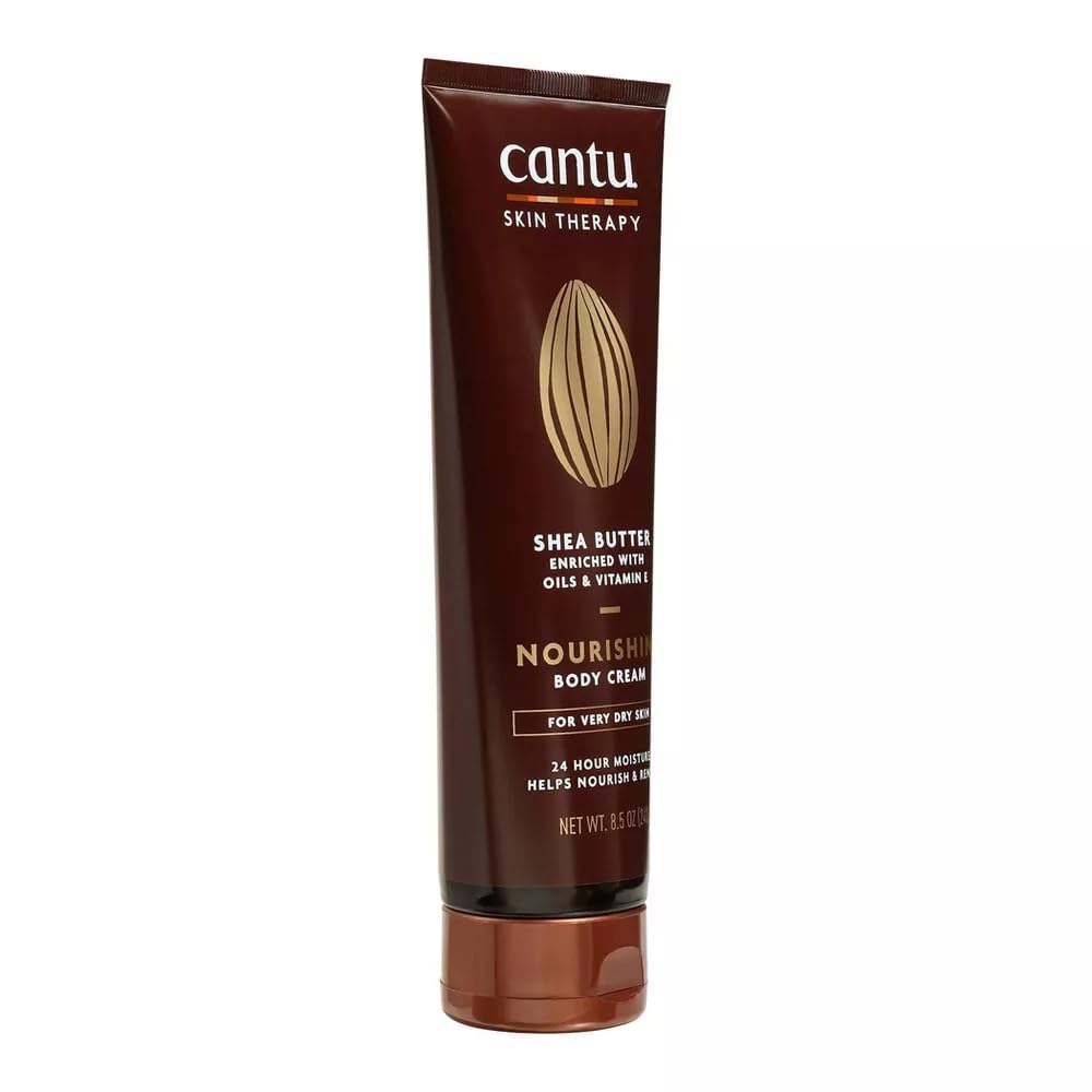 Cantu Skin Therapy Shea Butter Nourishing Body Cream for very Dry Skin, 8.5 Ounce