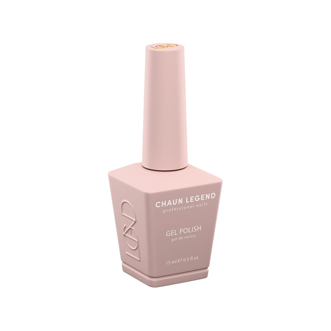 Chaun Legend Gel Nail Polish | Touch Me Tease Me LG5116 (beige nude with peach tint) | Soak Off UV LED Cure Gel Polish High Gloss 15ml Beauty & Personal Care Chaun Legend Professional Nails