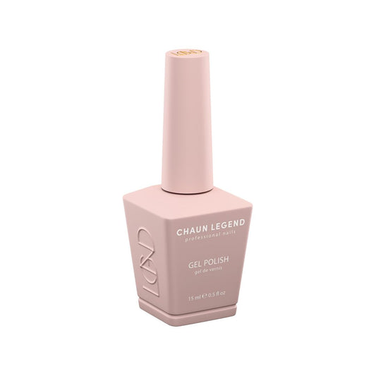 Chaun Legend Gel Nail Polish | Touch Me Tease Me LG5116 (beige nude with peach tint) | Soak Off UV LED Cure Gel Polish High Gloss 15ml Beauty & Personal Care Chaun Legend Professional Nails