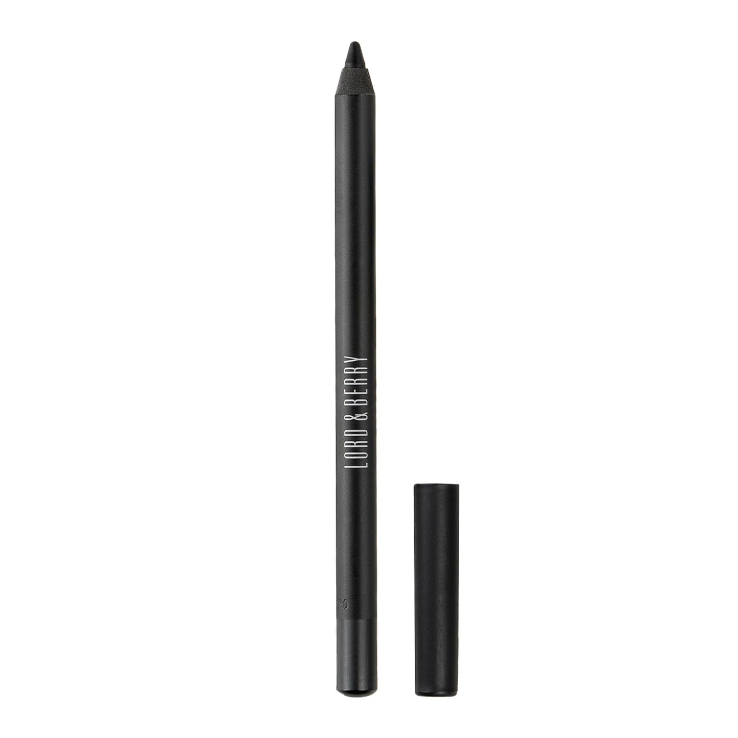Lord & Berry Couture Kohl Kajal Eyeliner Pencil, Deep Black, Water-Resistant, Lasts Long, Cruelty-Free, Ophthalmologist Tested