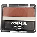 CoverGirl Cheekers Face Blush, Brick Rose 0.9 oz (2 pack) (Bundle)2