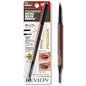 Revlon ColorStay Micro Eyebrow Pencil with Built In Spoolie Brush, Infused with Argan and Marula Oil, Waterproof, Smudgeproof, 452 Auburn, 0.003 oz