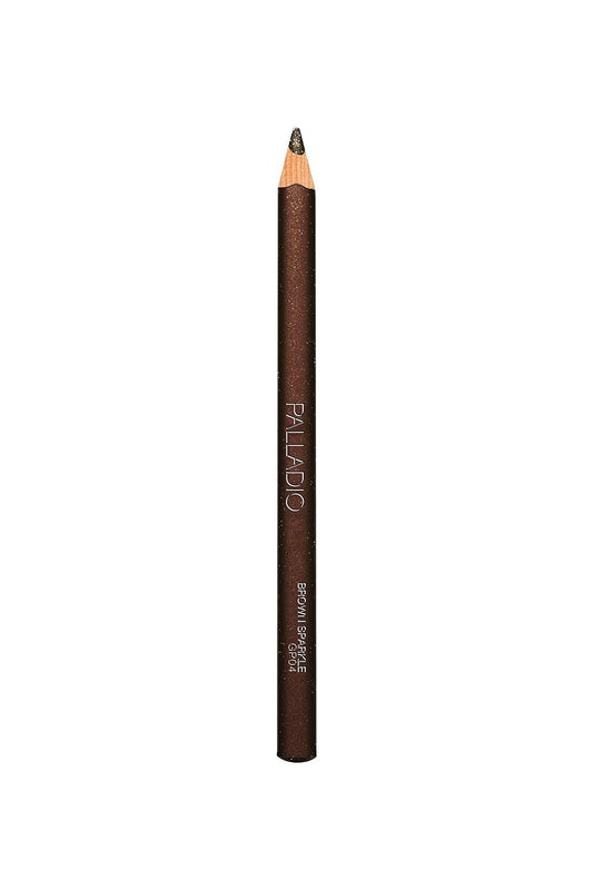 Palladio Glitter Eyeliner Pencil, Longlasting Creamy Cosmetic, Shimmer Eye Liner, Buttery Smooth Tip, Professional Makeup Glittery Pencil