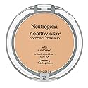 Neutrogena Healthy Skin Compact Lightweight Cream Foundation Makeup with Vitamin E Antioxidants, Non-Greasy Foundation with Broad Spectrum SPF 55, Nude 40, .35 oz