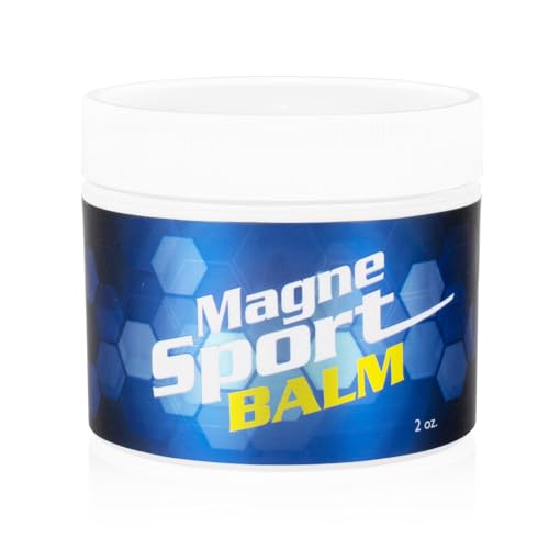 MagneSport Balm MG12 2 oz Balm Beauty and Personal Care MG12 THE POWER OF MAGNESIUM