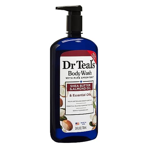 Dr Teals Body Wash Shea Butter And Almond Oil 24oz