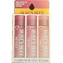 Burt's Bees Tinted Lip Balm | 3 Lip Balms - Red Dahlia, Hibiscus, Zinnia