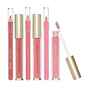 Nicole Miller Liquid Lipstick & Liner Collection | 6 Piece Set in Various Shades for Stunning, Long-lasting