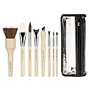Bdellium Tools Professional Makeup Brush SFX Brush Set 8 PC. With Double Pouch (3rd Collection)