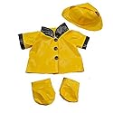 Rain Slicker w/Hat & Boots Teddy Bear Clothes Fits Most 14"-18" Build-A-Bear & Make Your Own Stuffed Animals