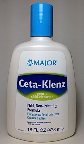 Major Ceta-Klenz Gentle Skin Cleanser 16 Ounce